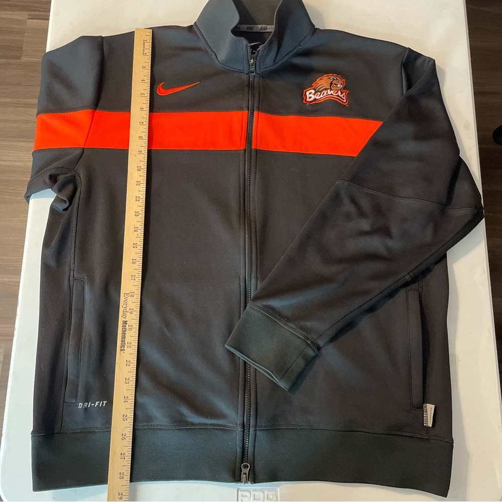 Nike Dri Fit Men's Oregon State Beavers XL Full Zip Up